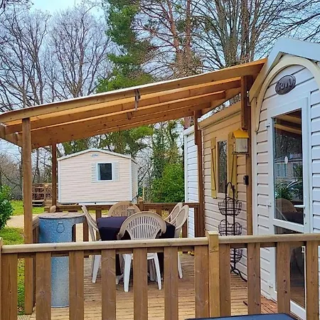 Mobil-home Parc De Roches אתר קמפינג Saint-Chéron